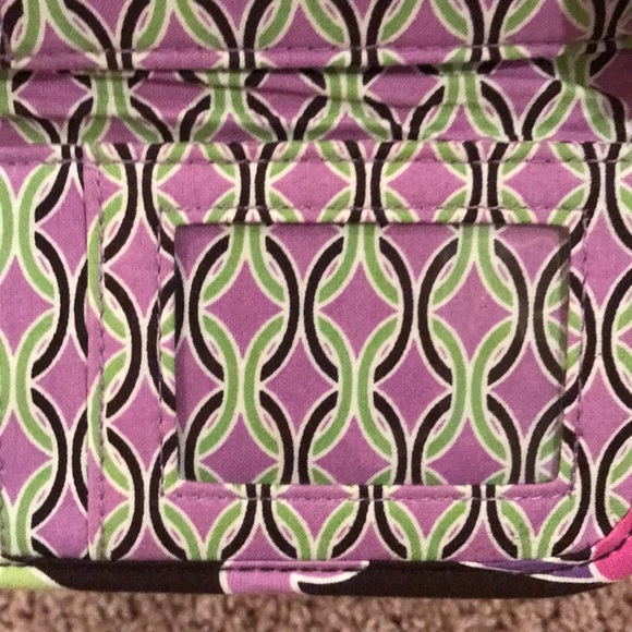 Vera Bradley Wallet in Purple Punch - Picture 5 of 7